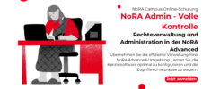 NoRA Admin - Volle Kontrolle