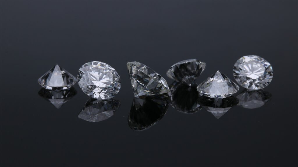 Unter Druck entstehen Diamanten