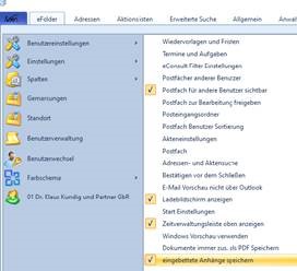 Der NoRA Support informiert: Einstellungen/Eingebettete Bilder