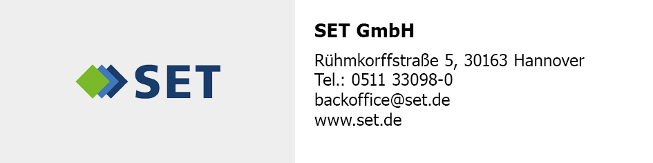 NoRA Entwicklungspartner: SET GmbH