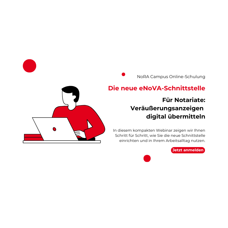 Die neue eNoVA-Schnittstelle