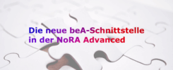 Die neue beA-Schnittstelle