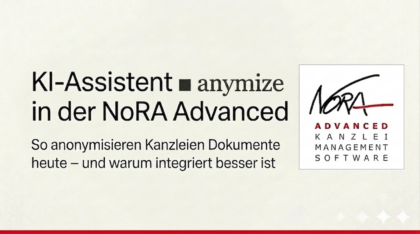 KI in der Kanzlei - endlich DSGVO-konform