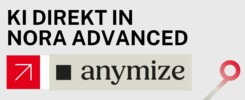 KI direkt in NoRA Advanced: anymize macht's möglich