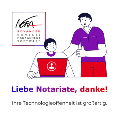 Liebe Notariate, danke!